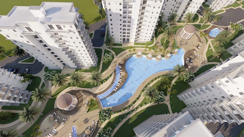 Caesar Blue Residential Project | شرکت مهاجرتی البرز گروپ قبرس | مهاجرت قبرس شمالی | خرید ملک قبرس شمالی | اقامت قبرس شمالی